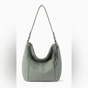 The Sak Sequoia Grey Hobo Shoulder Bag NWT